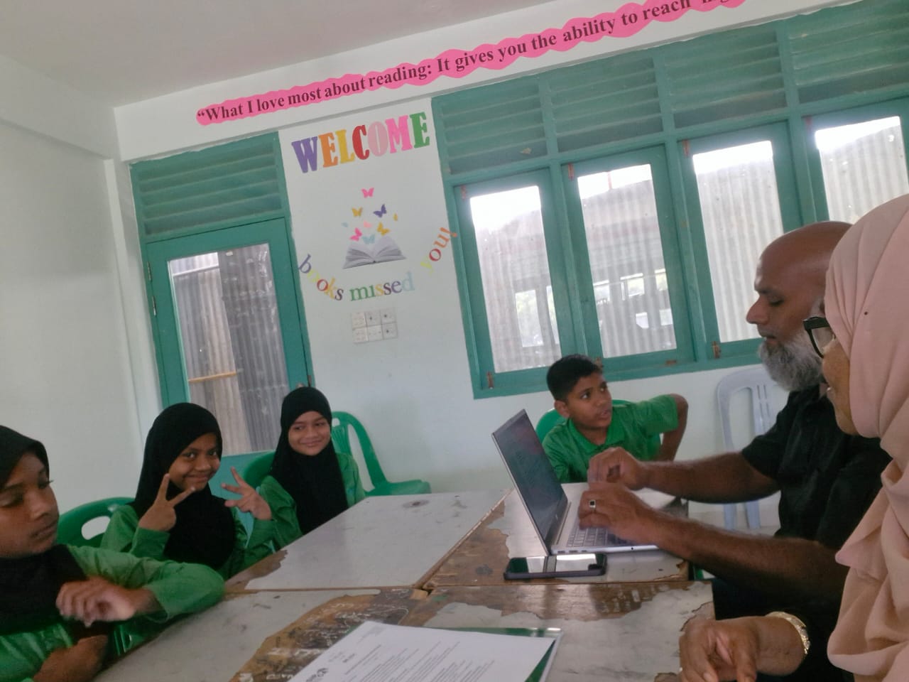 School Monitoring Visit_A.Dh Atoll School