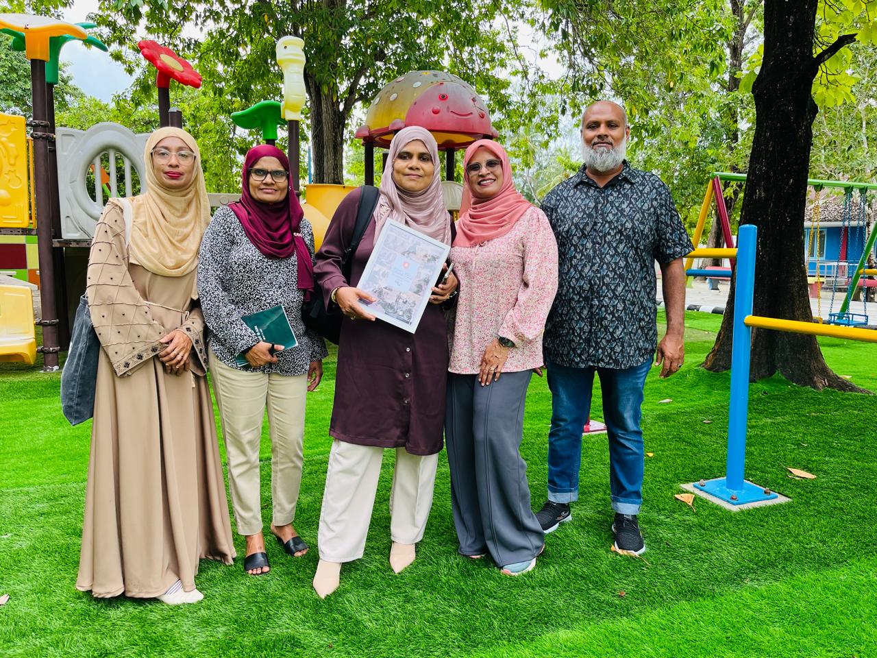 School Monitoring Visit to SIPCA Child-to-Child implementing 10 Schools of Maldives